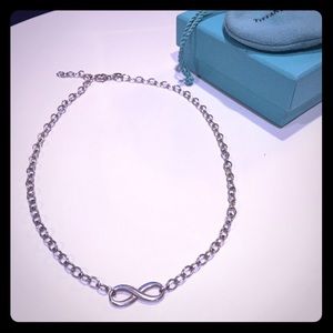 Authentic Tiffany & Co Infinity Necklace